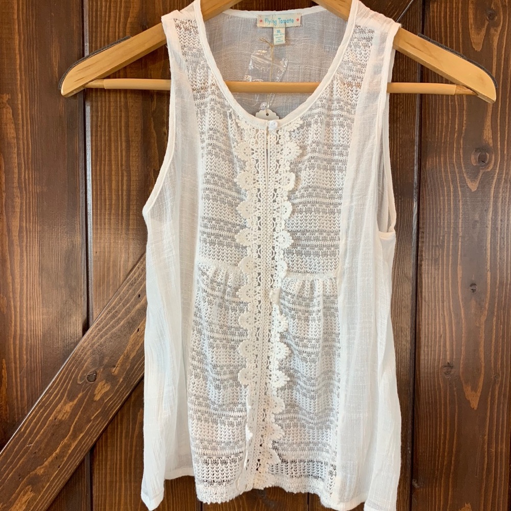 Girls White Top